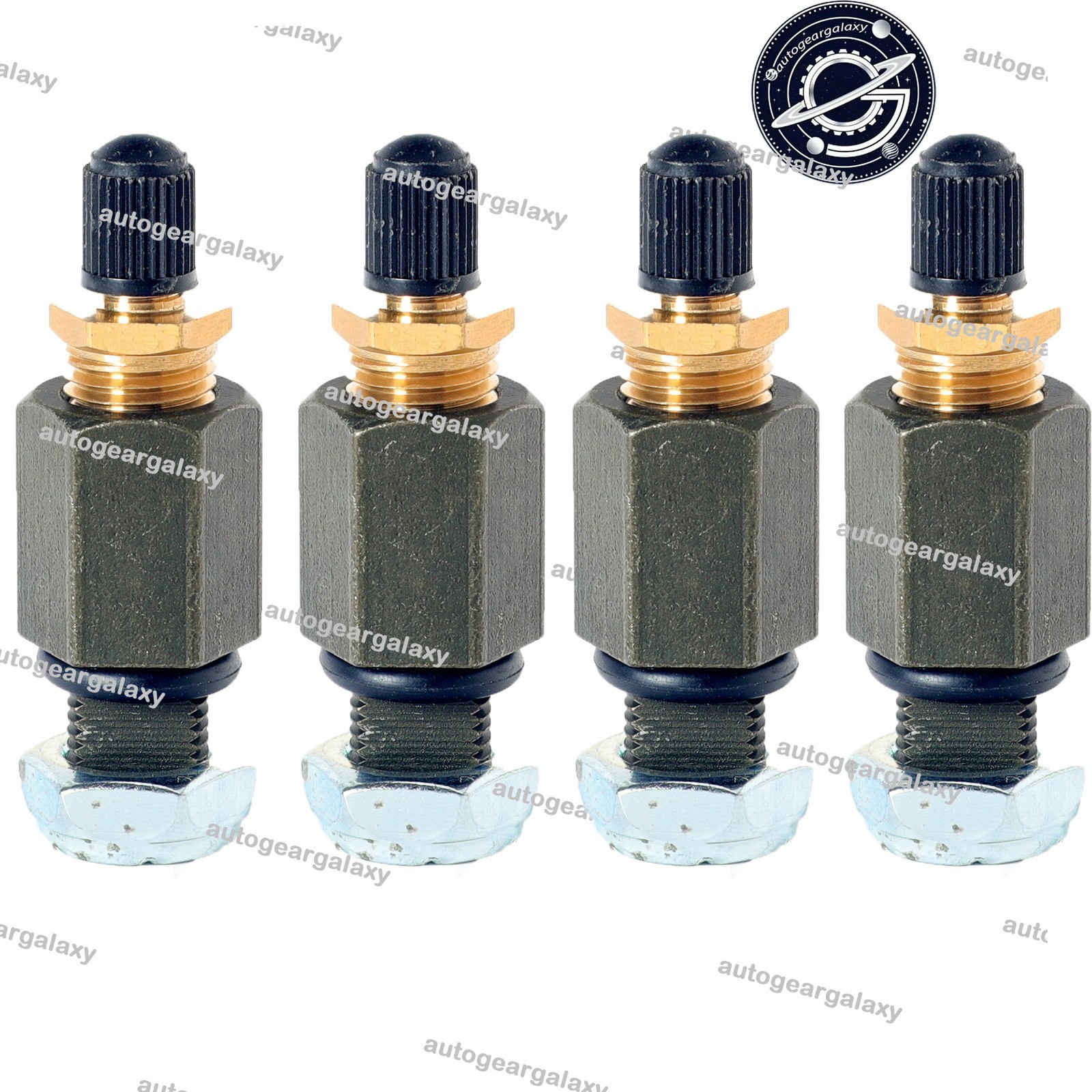Wheel Valve Stem Kit for Hummer, HUMVEE,  Qty 4 Kits