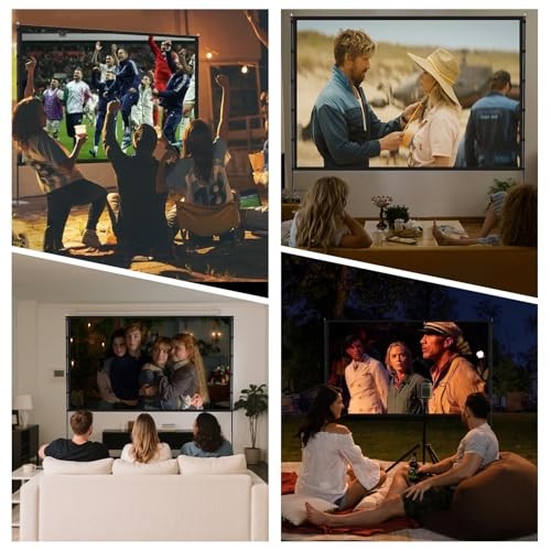 100" Outdoor Projector Screen with Stand - STWUI PS100