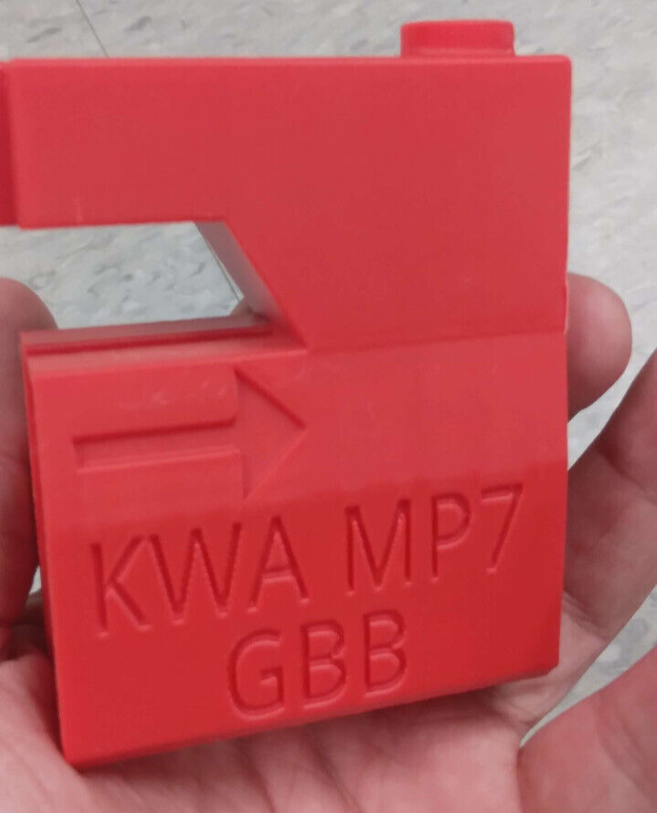 KWA MP7 Airsoft GBB Odin Speedloader Adapter (Red)