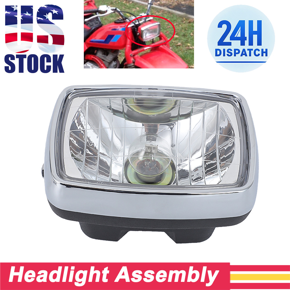 US Headlight Assembly For Honda ATC185S 81-83 ATC110 81-82 ATC200S 84-85 125 ATV