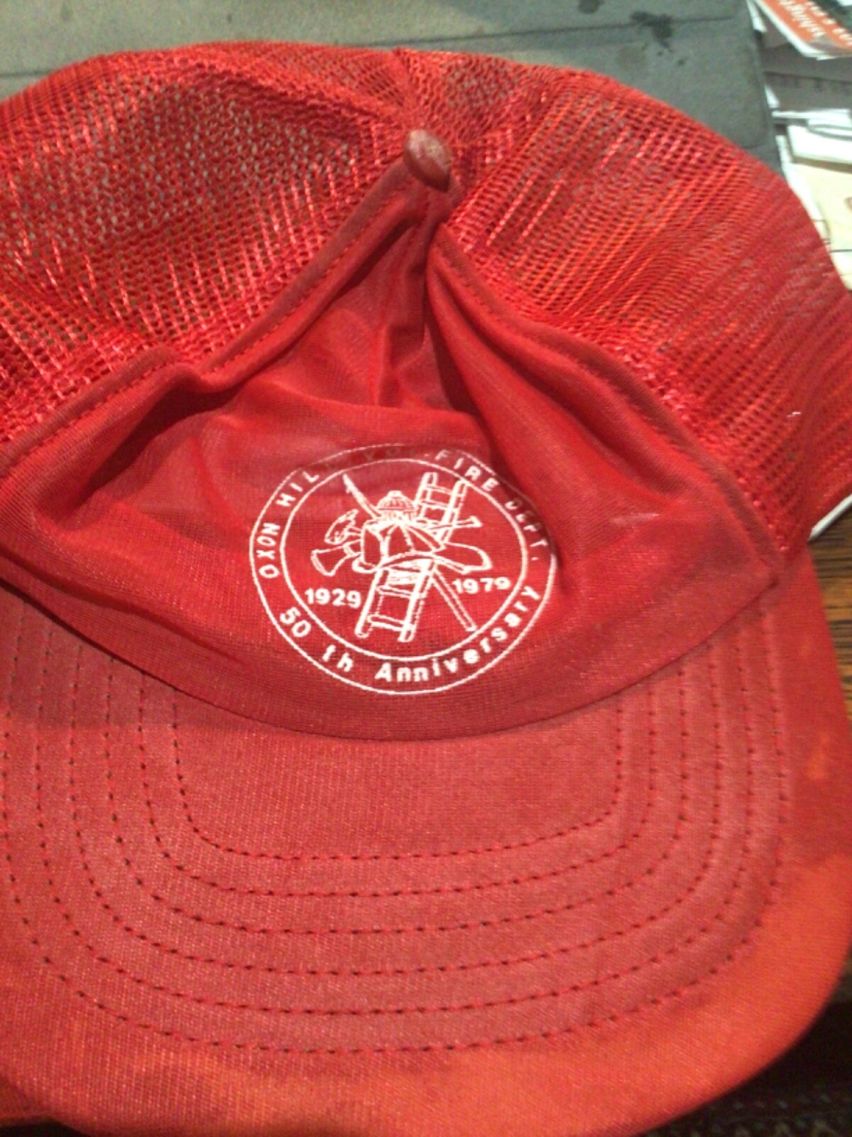 Two Fire Fighter Commemorative Caps