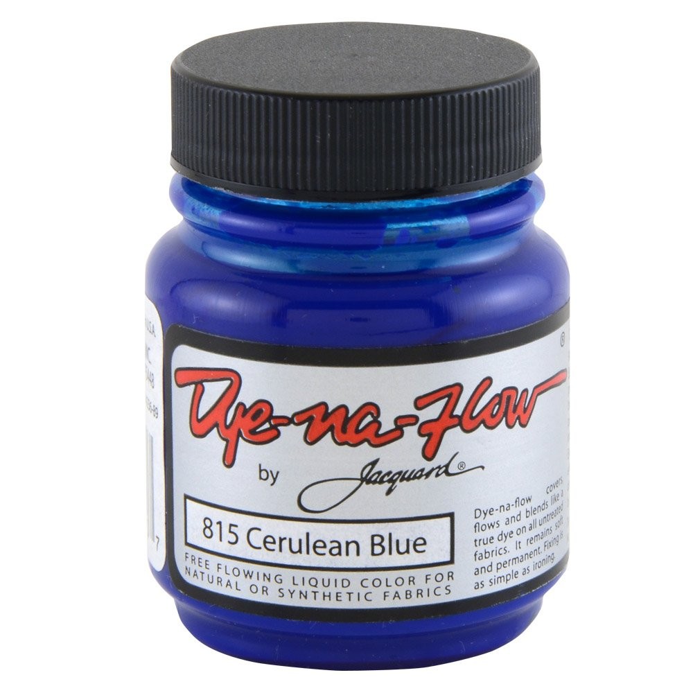 Jacquard Dye-Na-Flow 2.25 OZ Cerulean Blue,Acrylic Paint