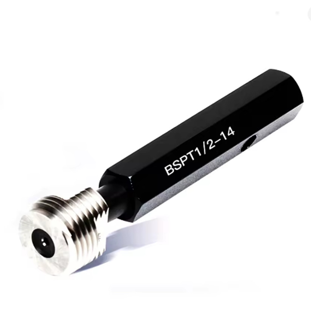 BSPT 1/16" 1/8" 1/4" 3/8" 1/2" 3/4" 1" ~ 2" Taper Pipe Plug Thread Gage Gauge