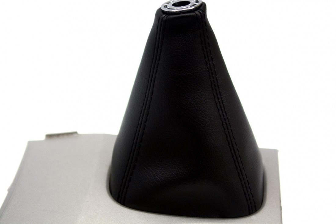 Manual Shift Boot Leather Synthetic Replacement for Toyota Camry 07-11 Black