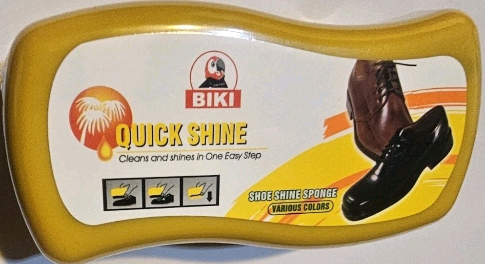 Professional Shine Sponge, Black/Brown/Neutral, One Sponges