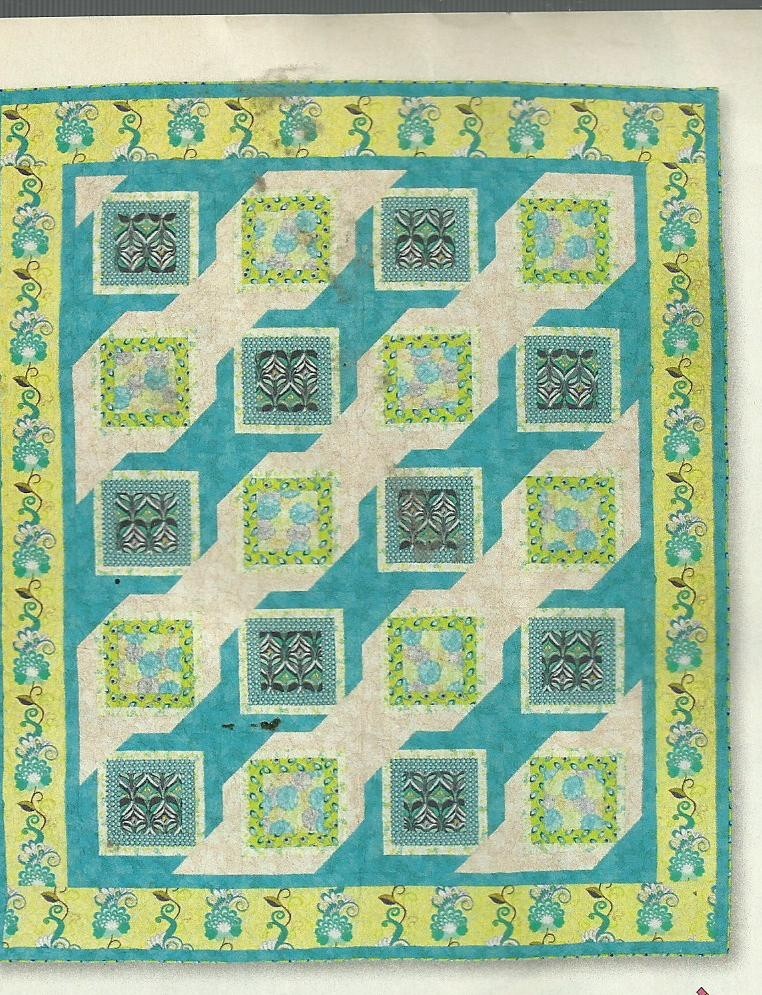 B0516 GLITZ & GLAMOUR QUILT PATTERN/INSTRUCTIONS