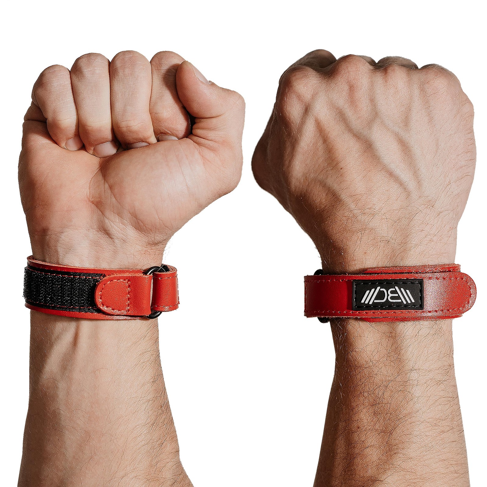 Premium Leather Wrist Wraps for Cross Training, Olympic Weightlifting, Powerl...