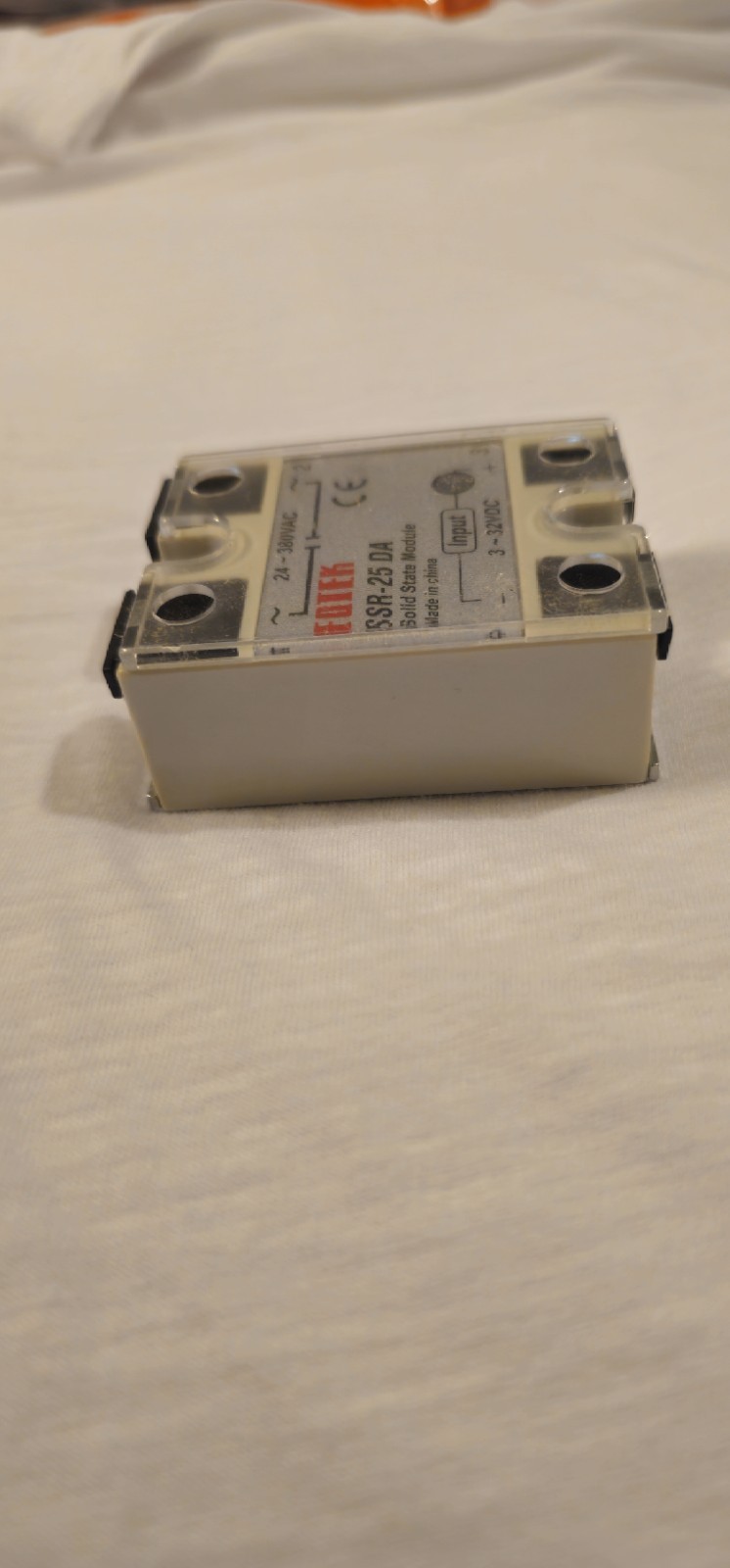 Solid State Relay Module SSR-25DA 3-32 VDC to 24-380 VAC 25A US