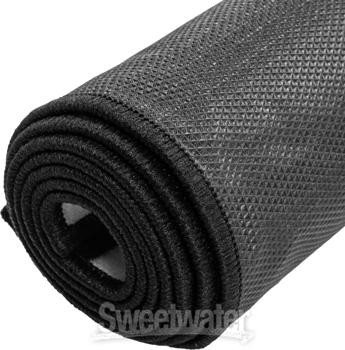 Gator Drum Rug - Black/Red/White