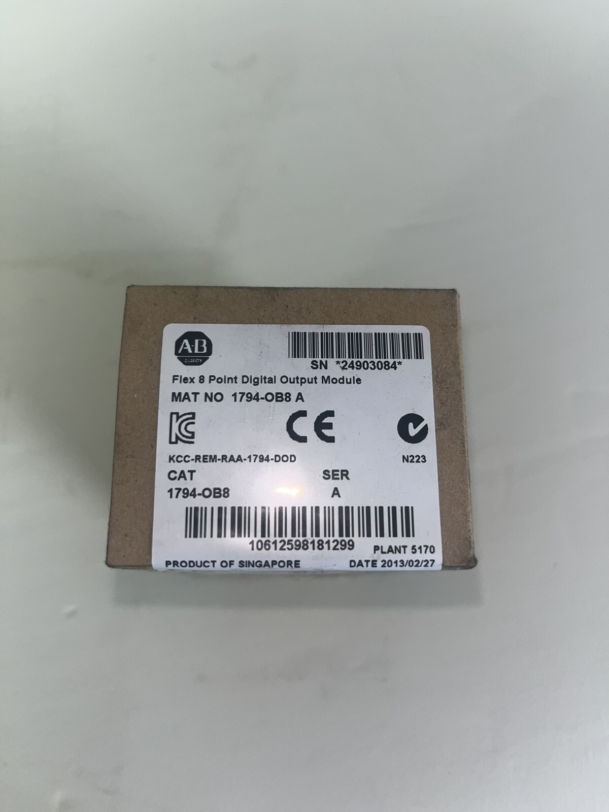 Allen-Bradley New Sealed 1794-OB8 Flex 8 Point Digital Output Module ！