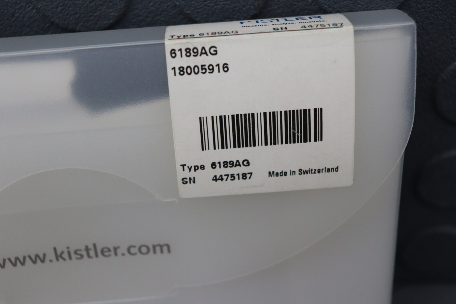 KISTLER TYPE 6159A PRESSURE SENSOR LOC6420