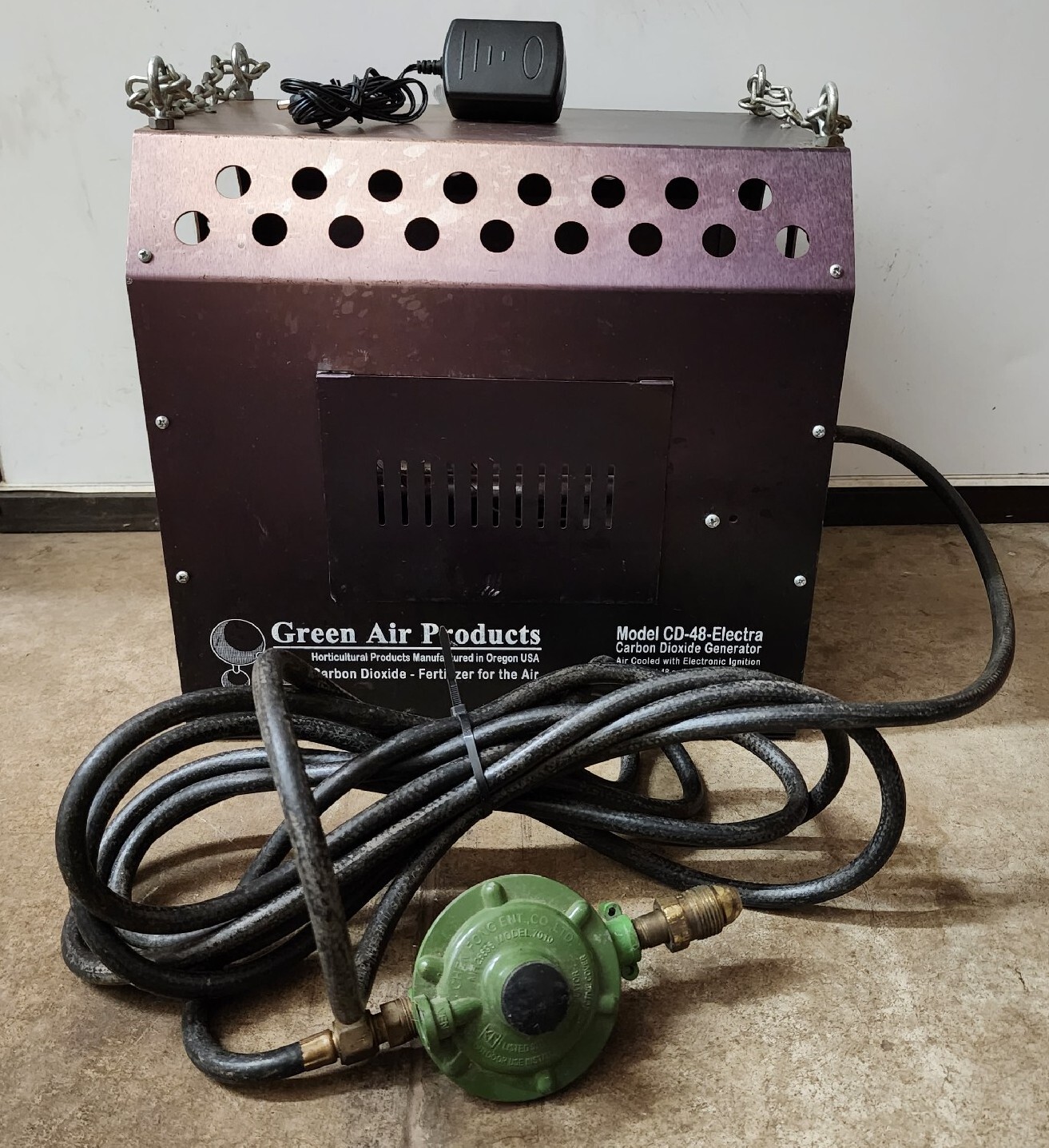 Green Air Products Co2 Carbon Dioxide Generator CD-48 Large 8 Burner Propane