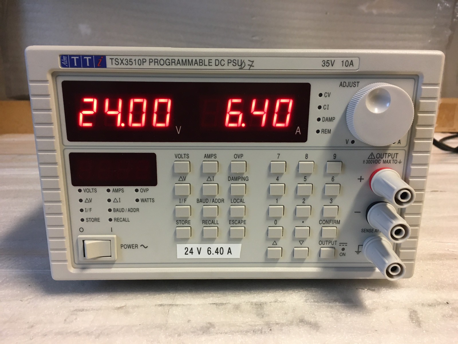 TTI  TSX3510P Programmable DC PSU 35V 10A