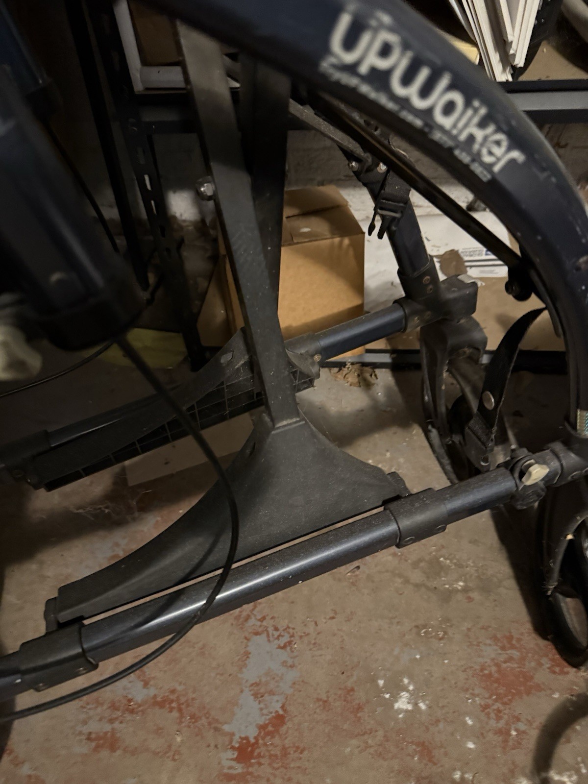 Up Walker Rollator Standing Straight Up Device Mobility