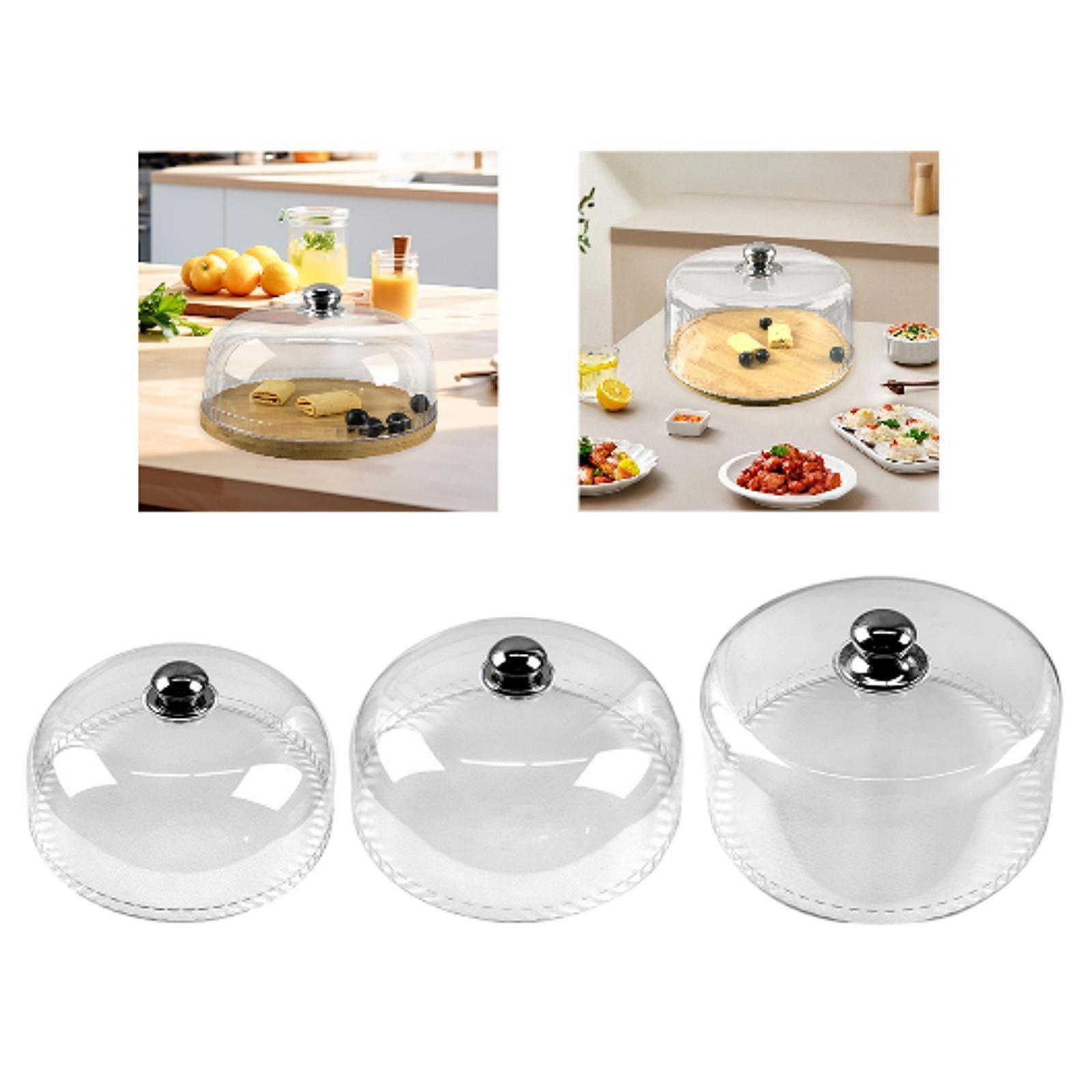 Food Dome Cover Food Tent Gifts,Multifunctional Round Cake Dome Dish Cover for