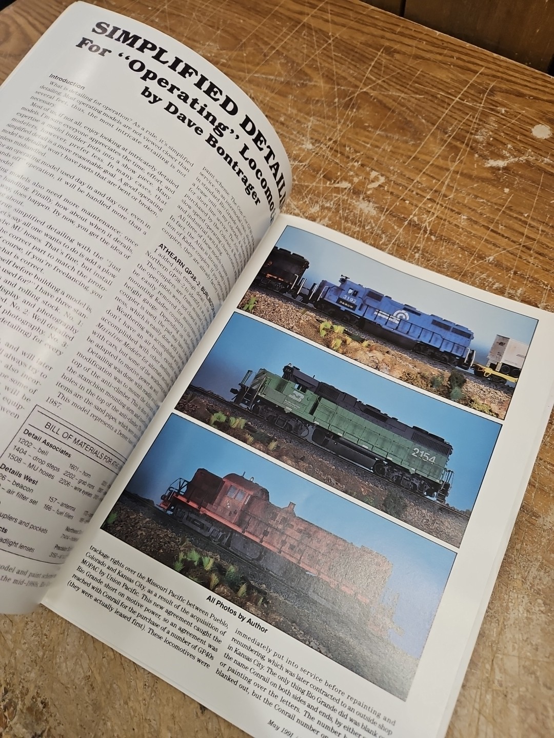 Vintage Mainline Modeler Magazine May 1991