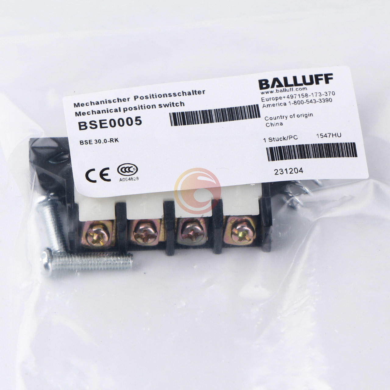 ONE for BALLUFF BSE 30.0 RK MECHANICAL SWITCH ELEMENT BSE0005 New