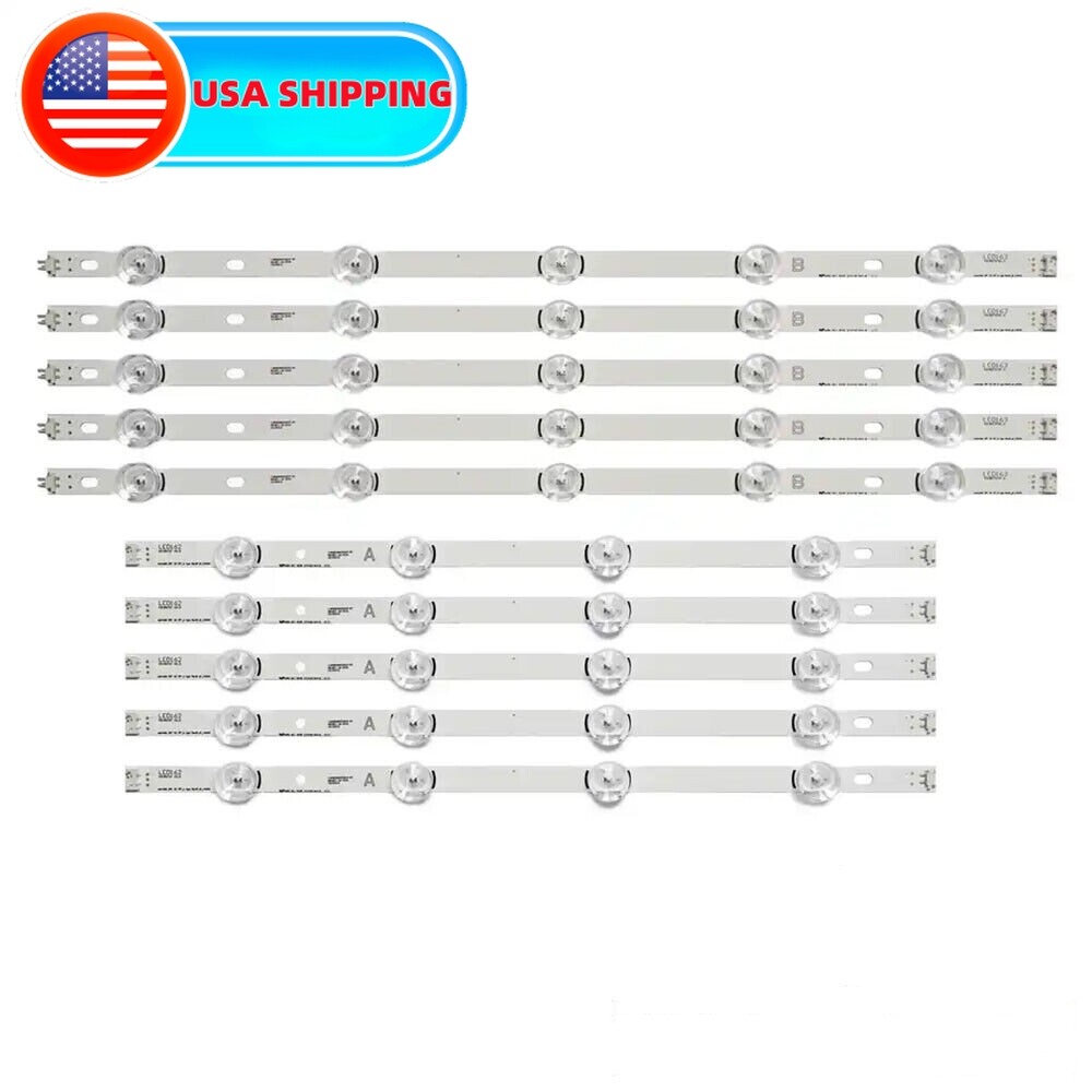 LED Strips For LG 50LB5900 50LB5600 50LB5800 50LB6300 6916L-1978A 6916L-1979A