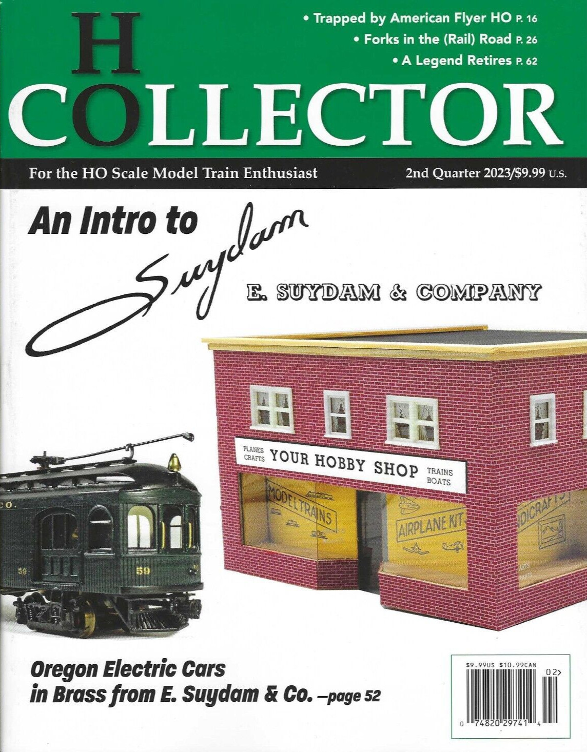 HO COLLECTOR - 2nd Qtr. 2023 - (68 pages, BRAND NEW issue)