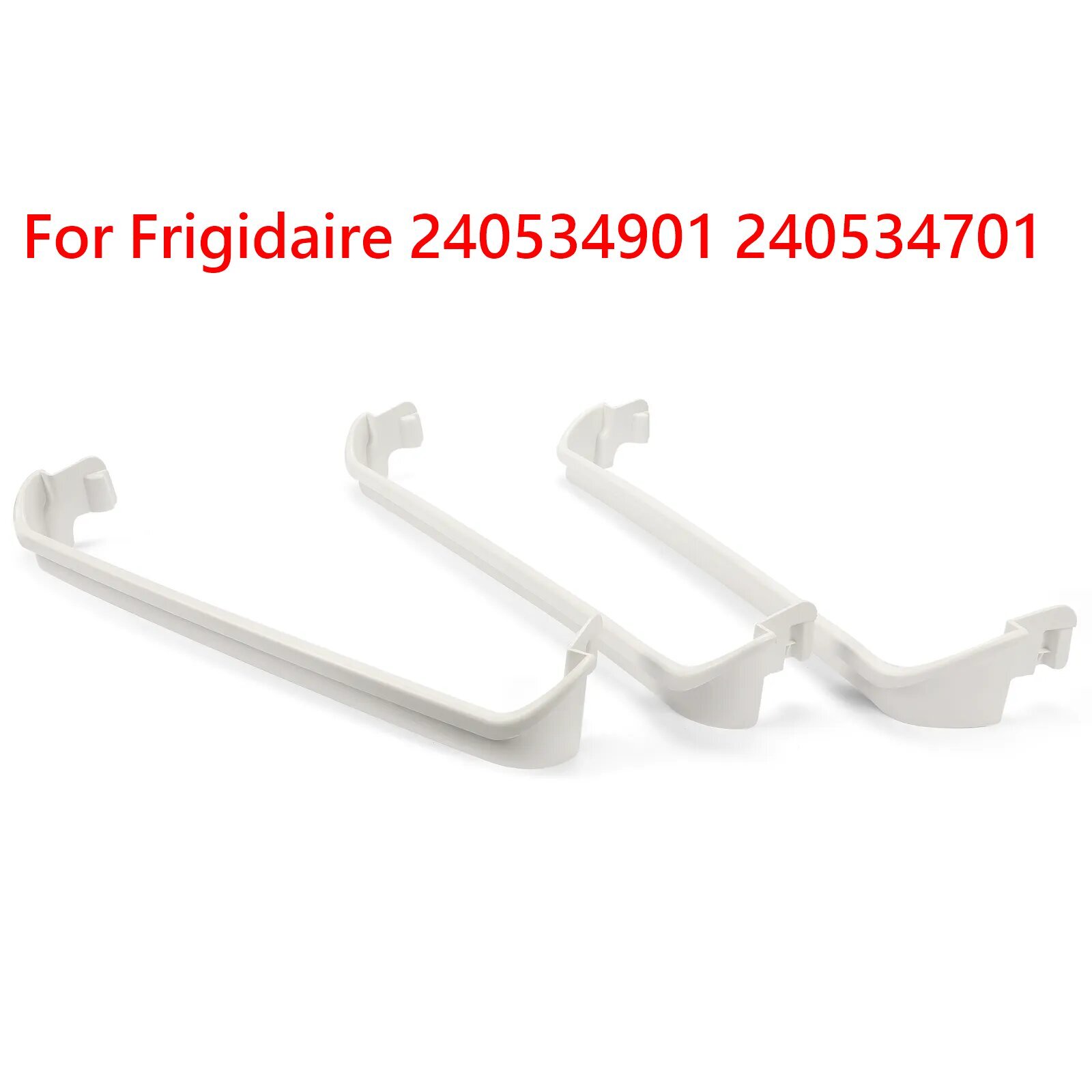 3Pcs Combo Door Shelf Rack Bar Compatible with Frigidaire 240534901 240534701