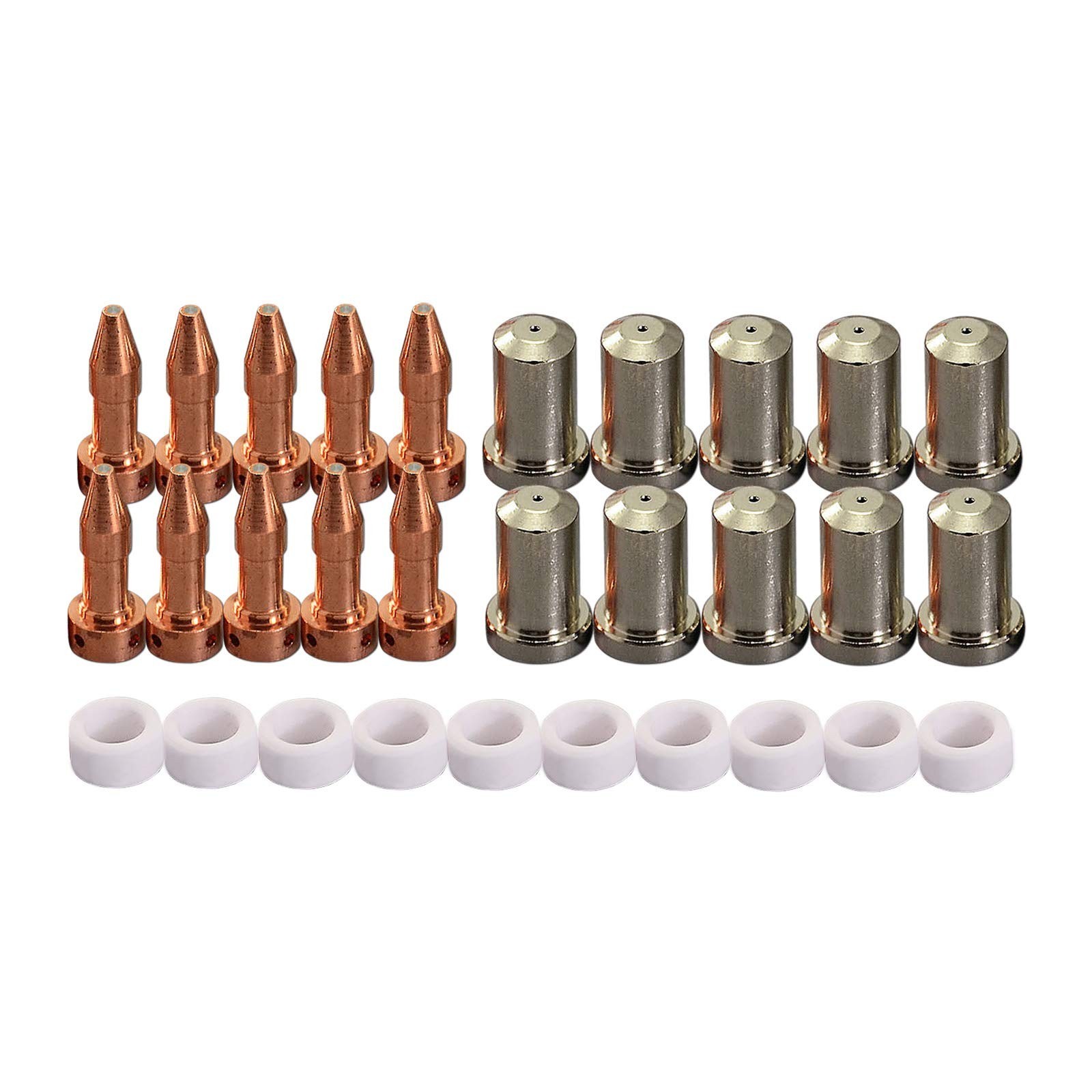 RIVERWELD Plasma Electrode 33366XL Plasma Nozzle Tip 80A 33418 Gas distributo...