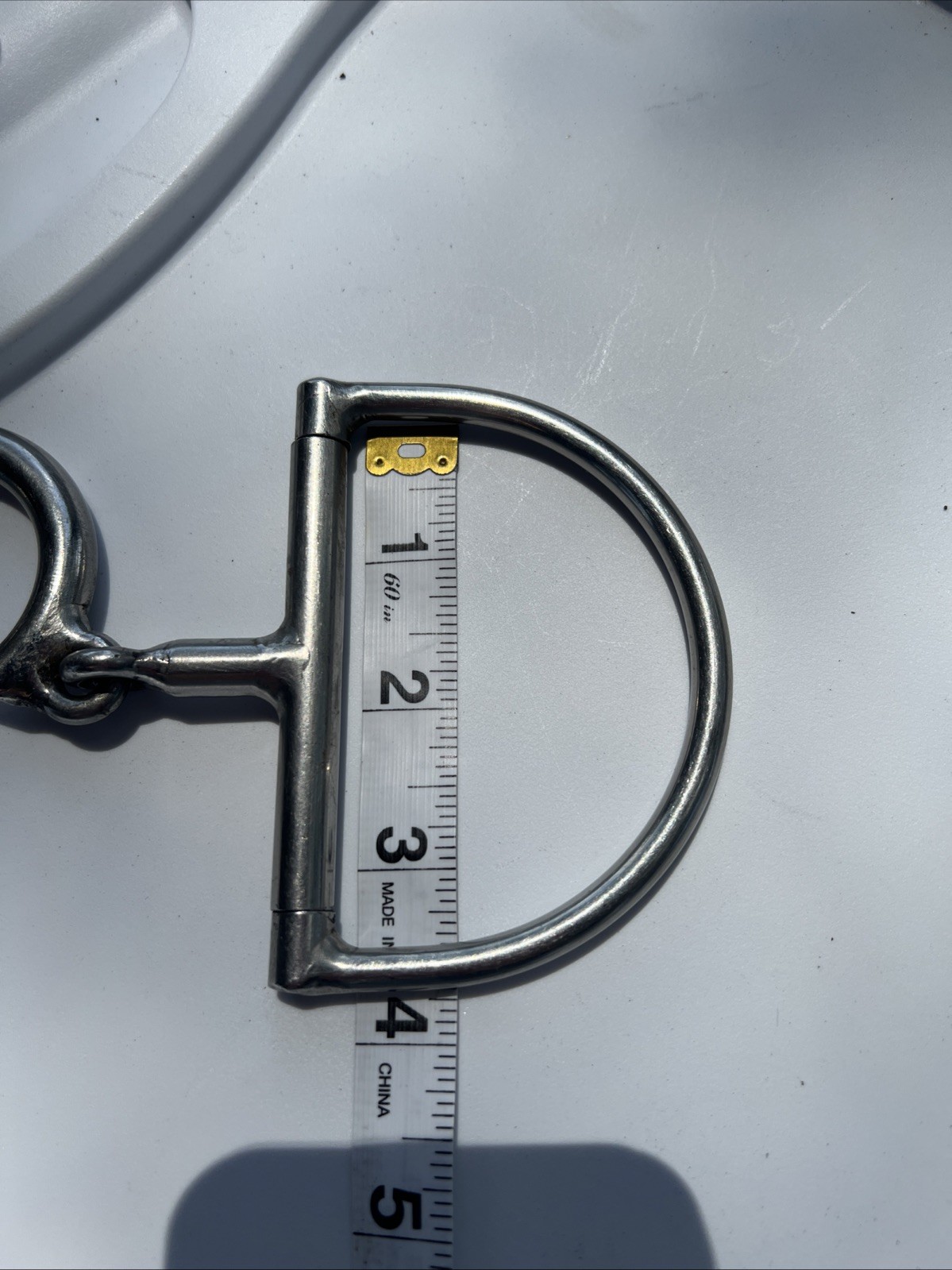Hunter D Ring Custom English Snaffle Bit JKS Jay Shuttleworth Segunda