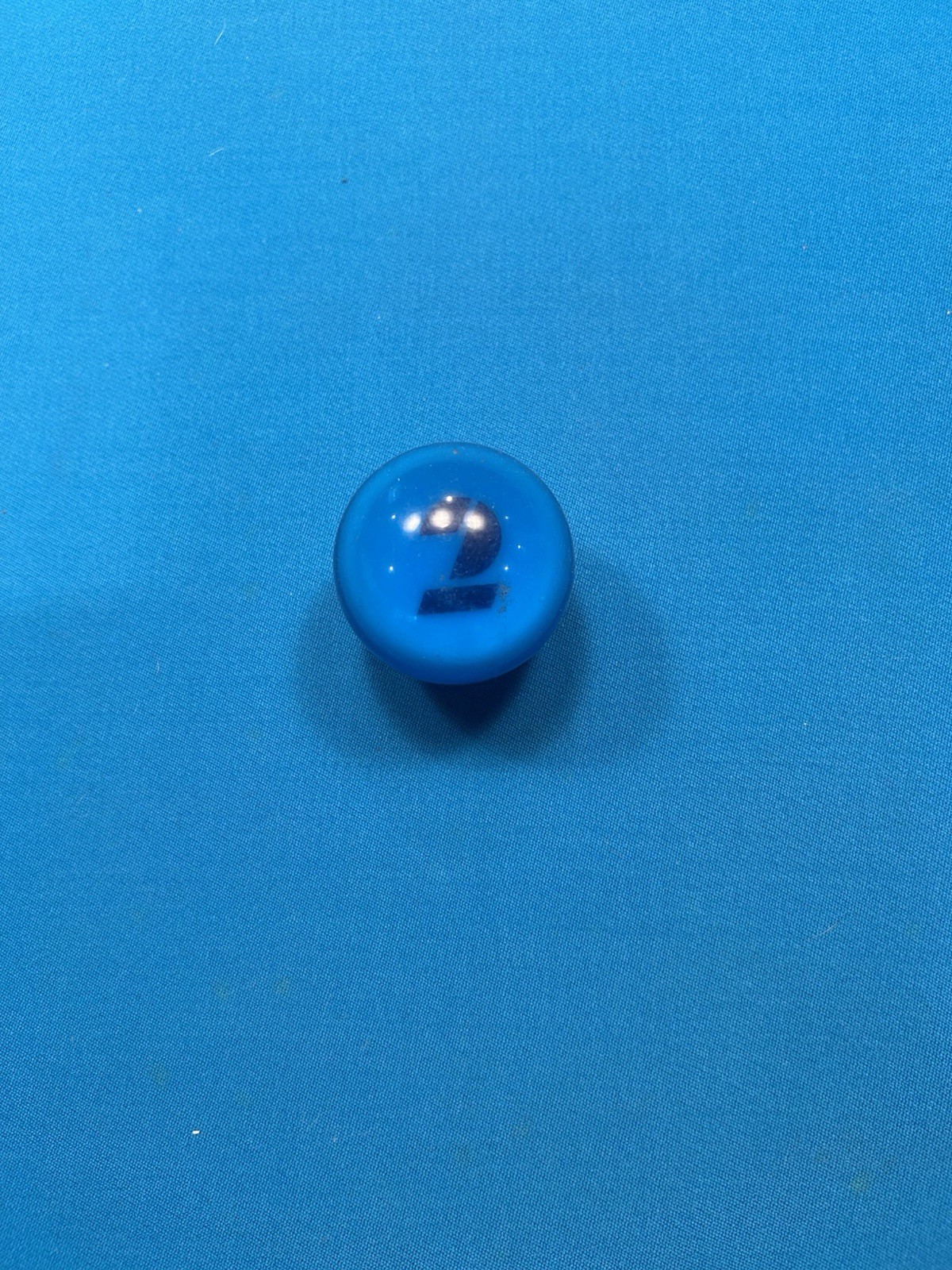 Rare Budweiser Clear Super Unique Individual Pool Ball 2 Ball