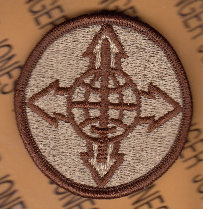 U.S Army Total Army Personnel Agency TAPA Desert DCU ~2.5" patch m/e