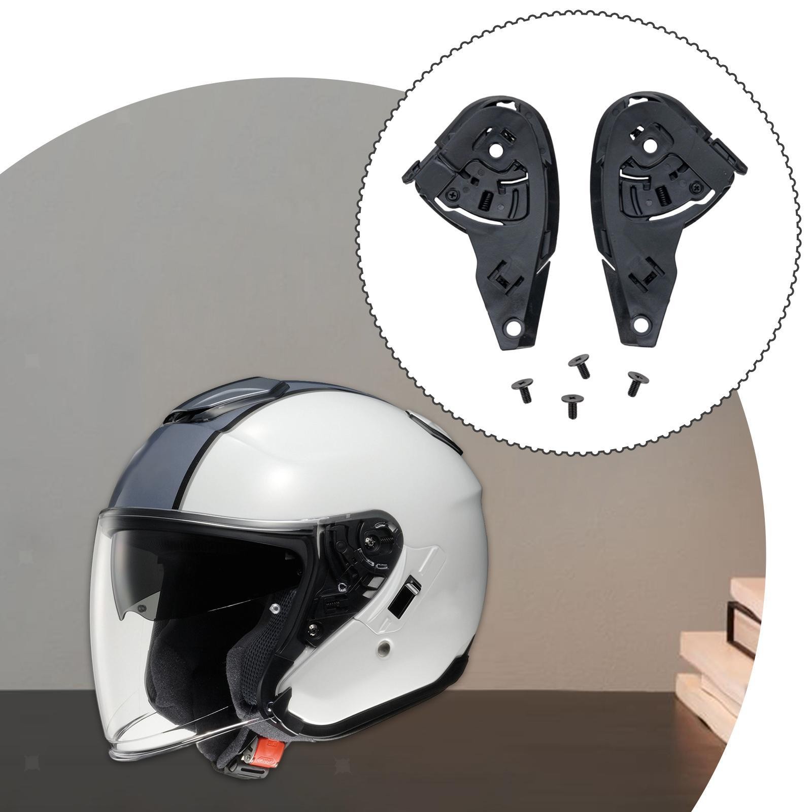 2x Helmet Visors Base Portable Practical Premium Durability Sturdy Replace