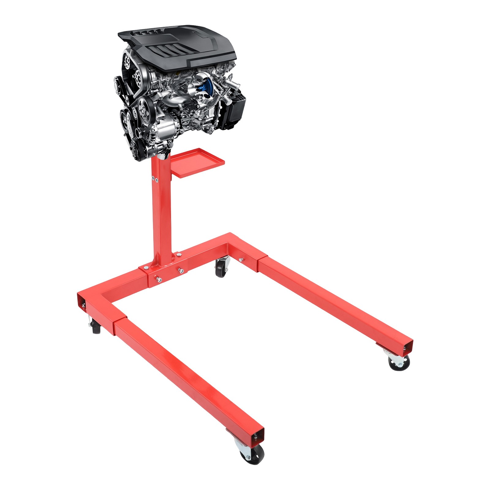 2000 LBS Folding Engine Stand Vehicle Engine Block Stand 360 Degree Head