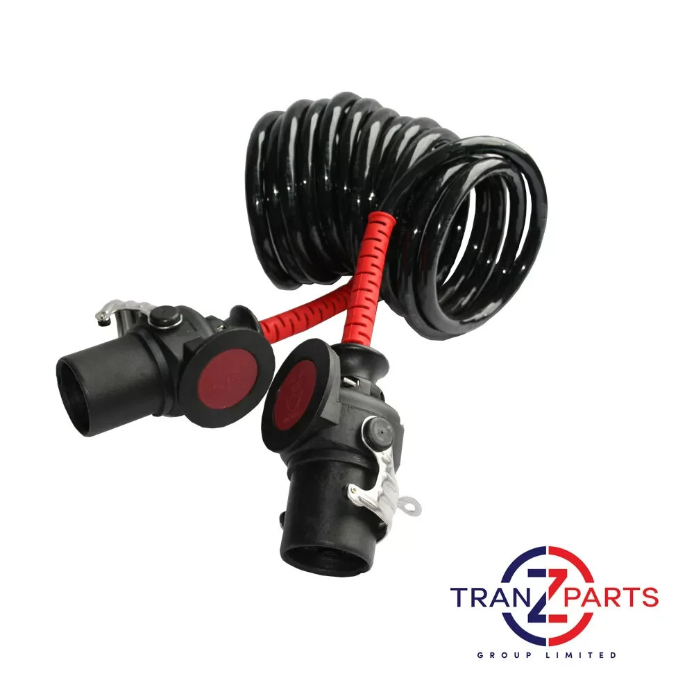 PREMIUM ABS EBS TRUCK TRAILER HGV SUSIE SUZIE COIL LEAD 24V 7 PIN LONG 3.5 METRE