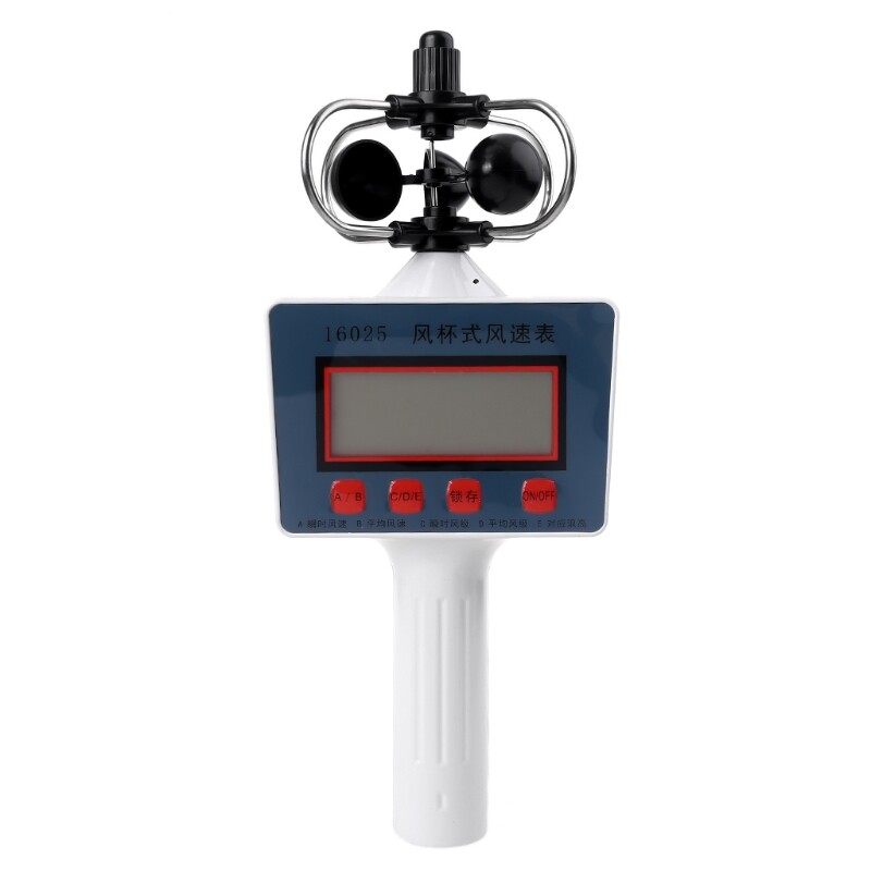 Digital Windspeed Meter Gauge Multi-Function Air Meter Instrument Test