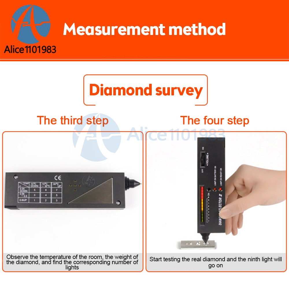 Diamond Discriminator Tester Mohs Hardness Diamond Thermal Conductivity Tester