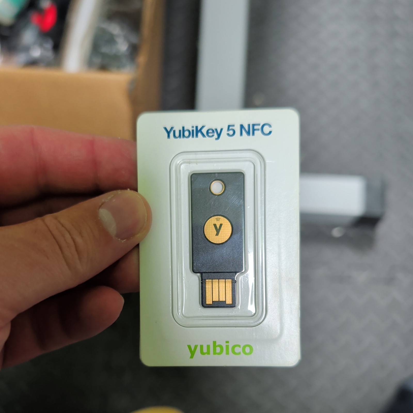 Yubico ‎YubiKey 5 NFC Two Factor Authentication USB and NFC Security Key