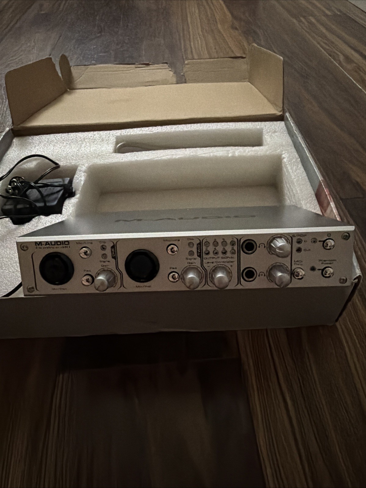 M-Audio Firewire 410 Digital Recording Interface with Power Supply + Cable