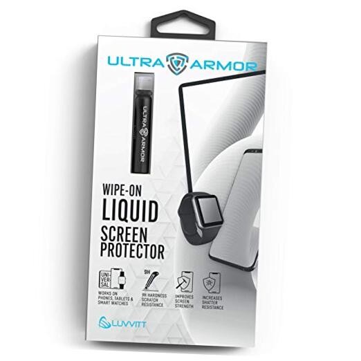 Liquid Glass Screen Protector for All Smartphones Tablets and Watches Wipe On