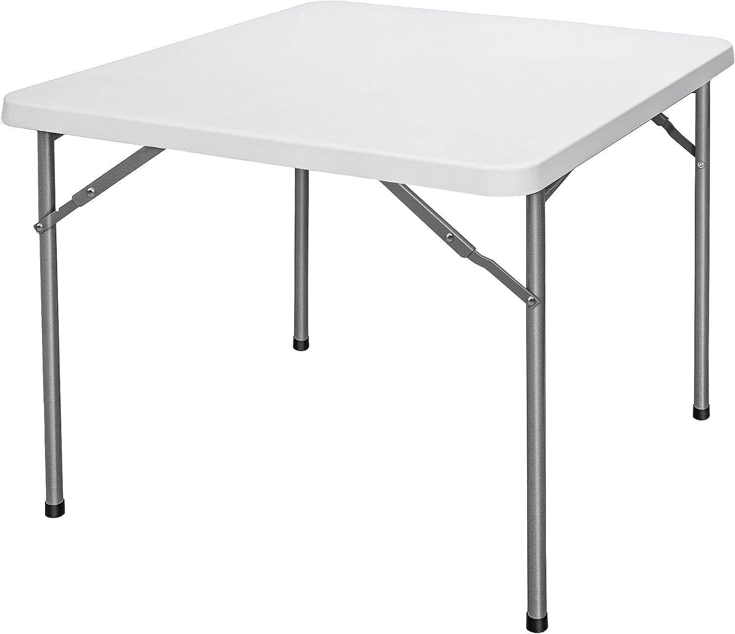 4PCS In/Outdoor Portable Plastic Folding Table Square Card Picnic Camping Table