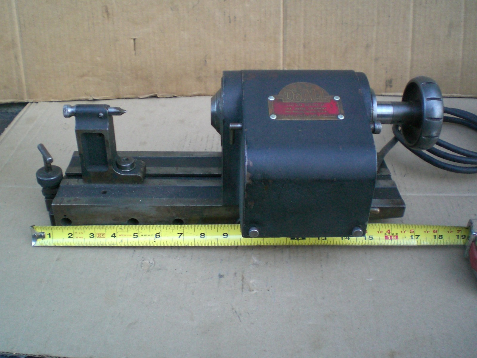 DoAll Electric Spin grinding Machine