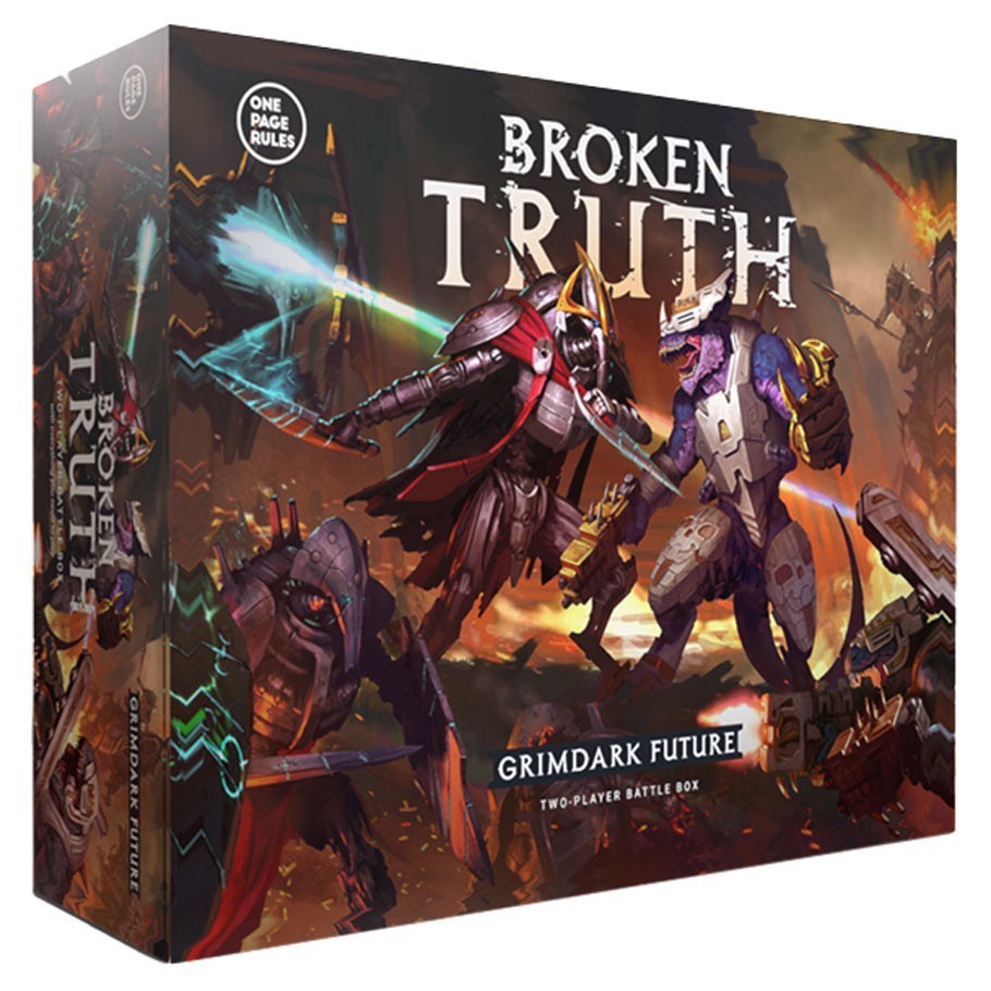 One Page Rules - Grimdark Future: Broken Truth | 2-Player Battle Box Ships Fast