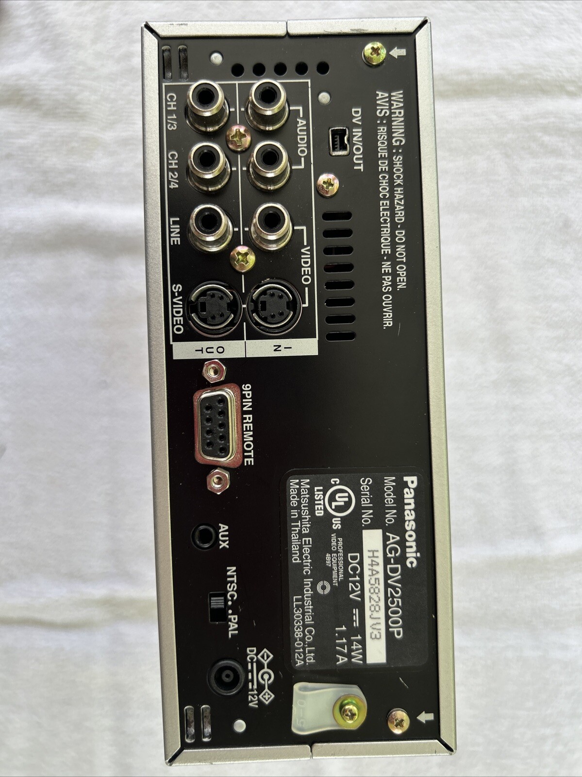 Panasonic AG-DV2500P NTSC/PAL