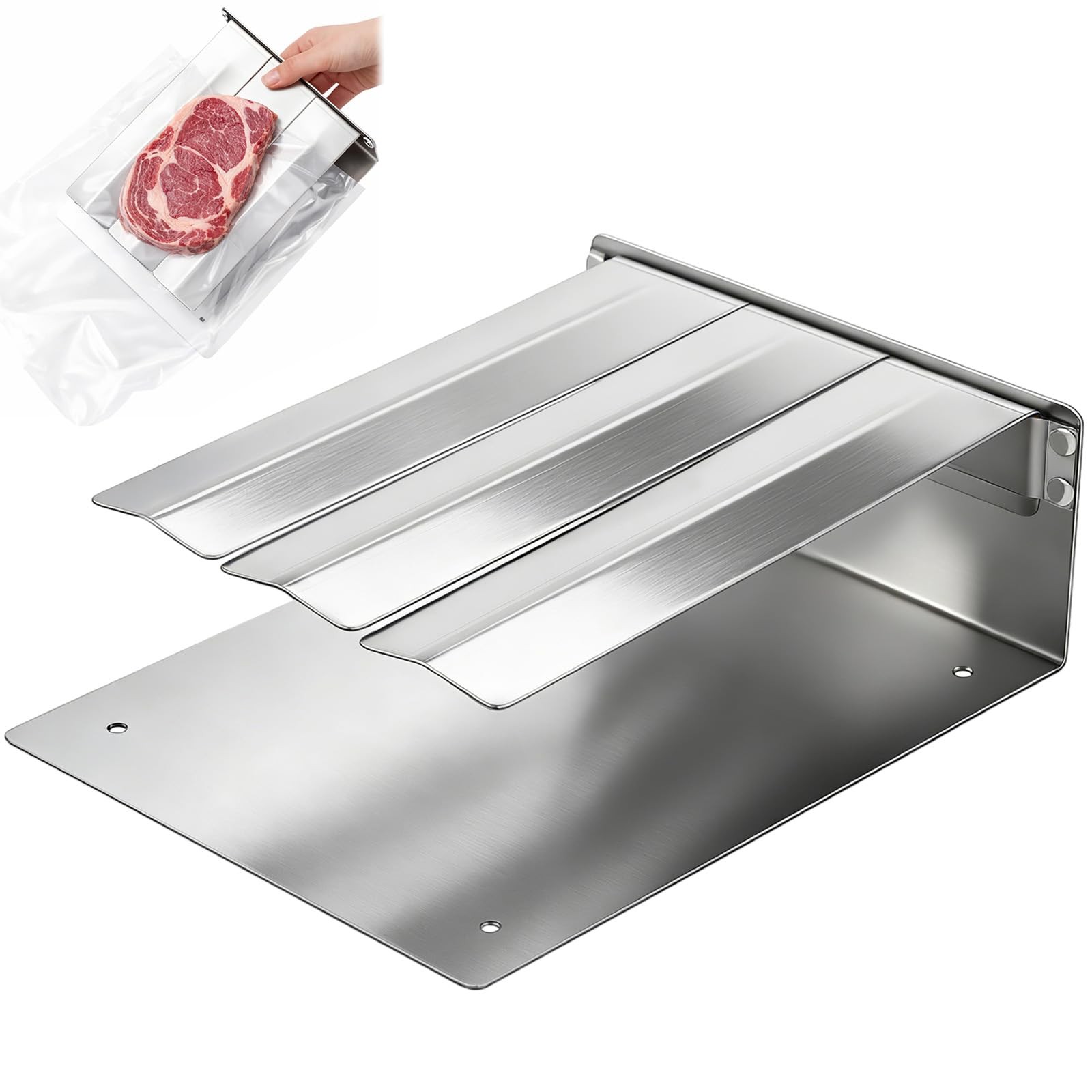 Stand for Vacuum Sealer Bags Packaging 9 x 7 x 3.15 Inches Heat Seal Bags Pla...