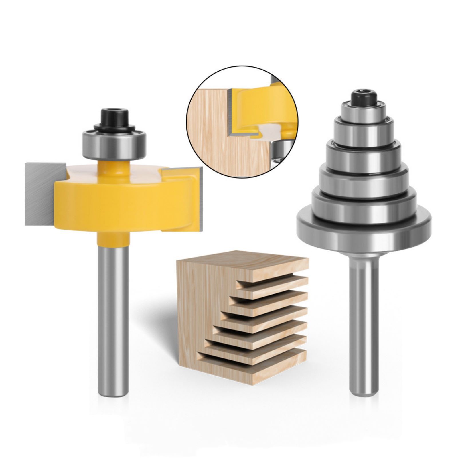 Router Bit Set Woodworking Cutter Tool highly durable and resistant to wear