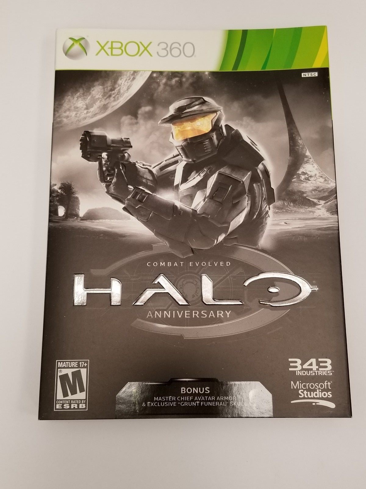 Halo: Combat Evolved -- Anniversary Edition Cardboard Sleeve ONLY!! (XBOX 360)