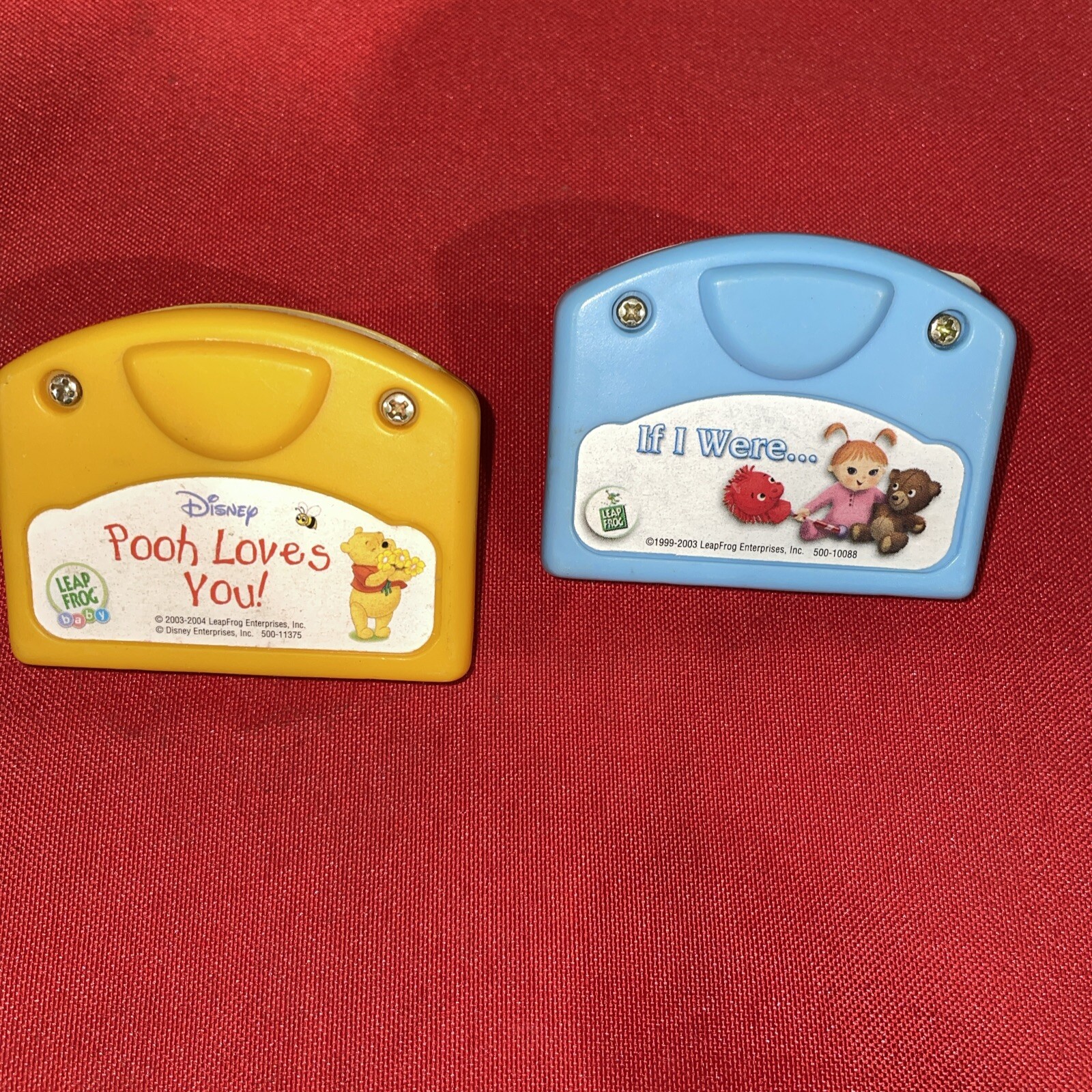 Leap Frog Little Touch Cartridges (Pooh Loves You! & If I Were…) Cartridges Only