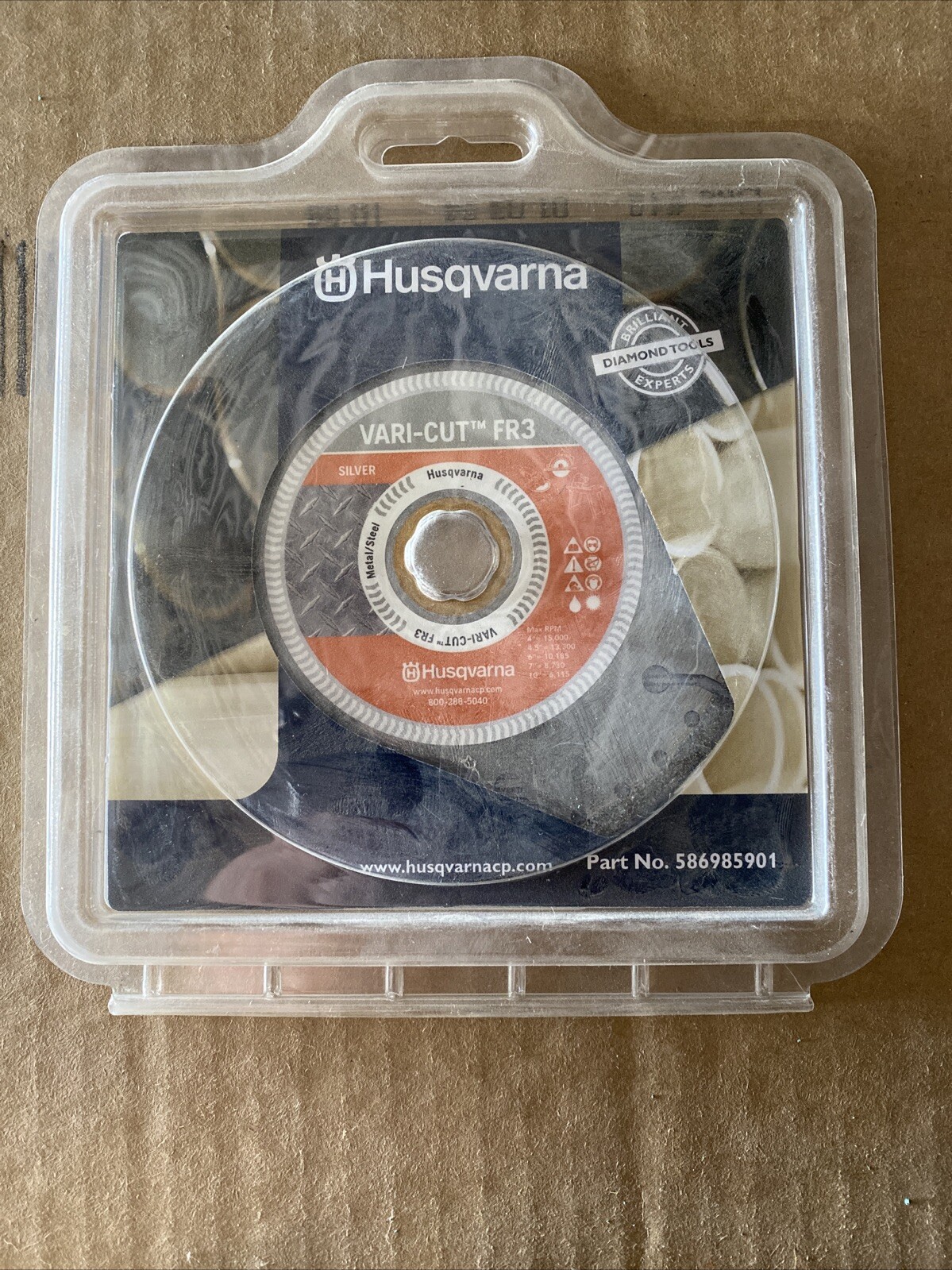 Husqvarna 542773403 FR-3 Diamond Saw Blade