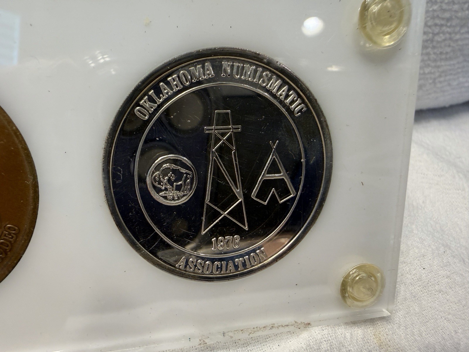Oklahoma Numismatic Association No 151 - 2 Medallion Set