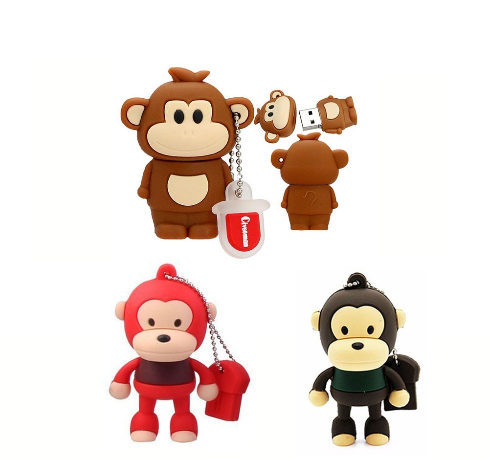 2.0 16gb 32gb 64gb 128gb Monkey Ape Animal USB Flash Thumb Drive USA Shipper