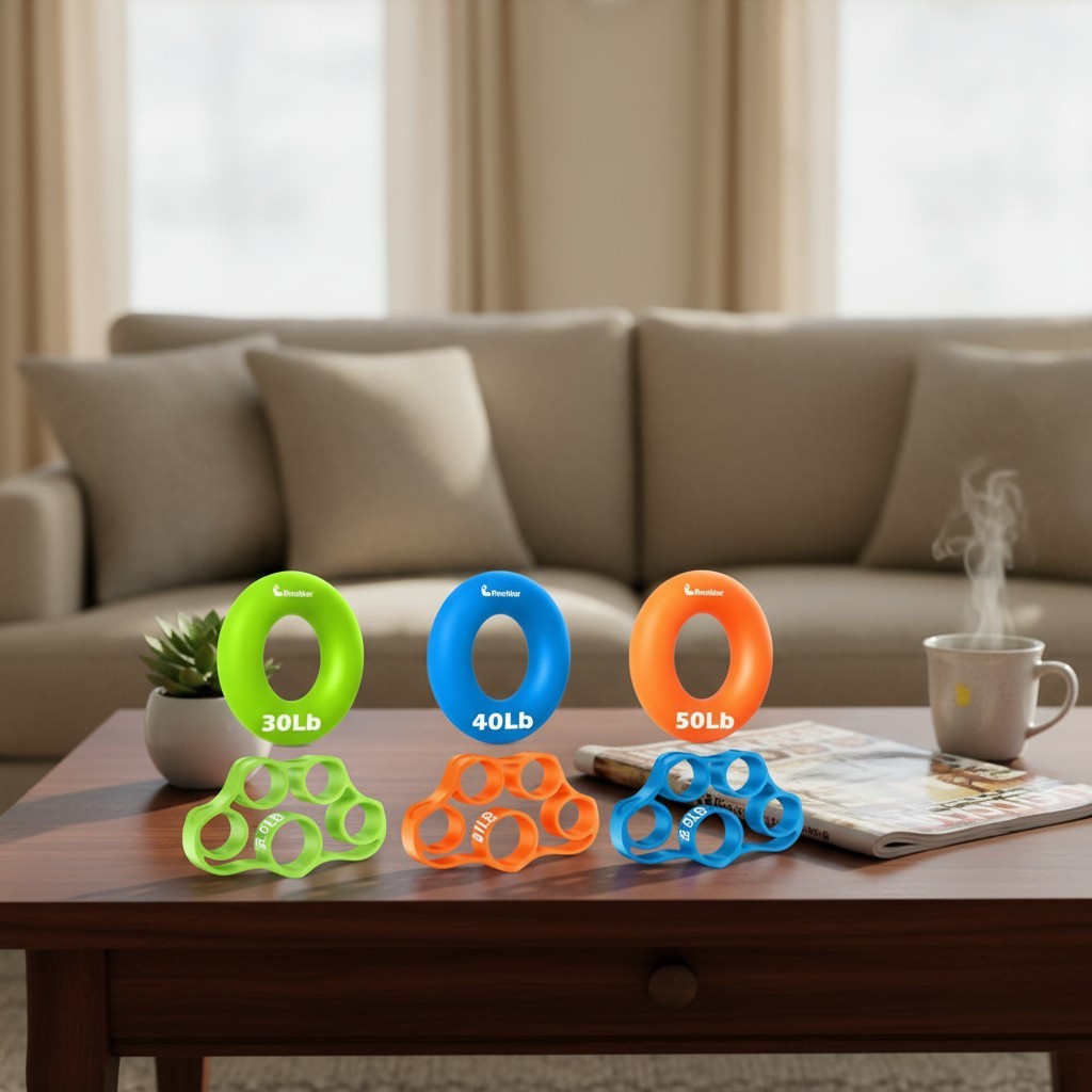 Durable Silicone Grip Exercise Tools for Wrist and Finger Health