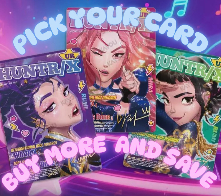 Kayou KPop Demon Hunters TCG PICK YOUR CARDS