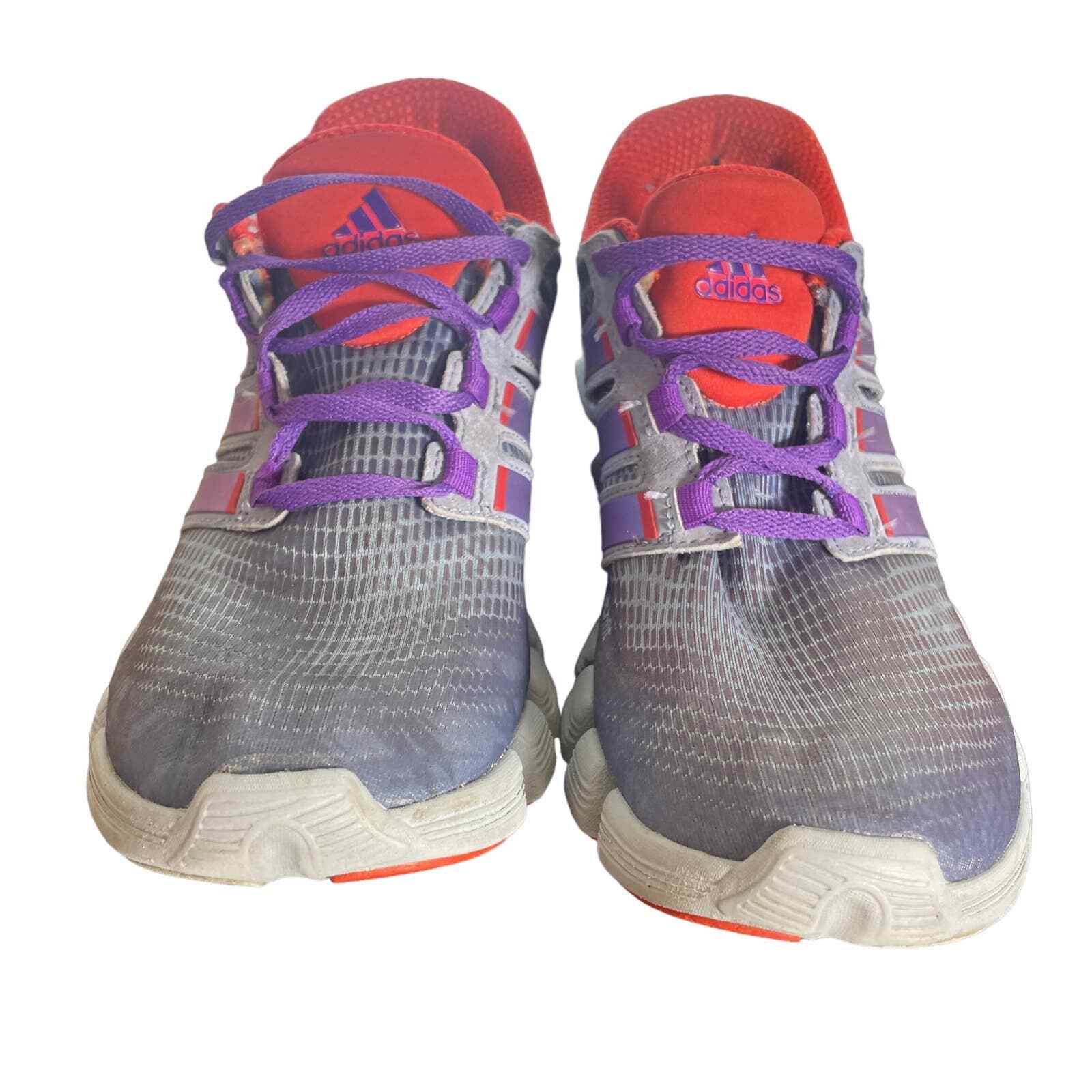 Adidas Size 9; Lace Up, Purple Blue & Orange